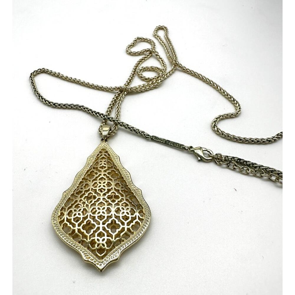 KENDRA SCOTT #36144 Aiden Gold Plated Long Necklace
